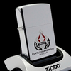 Bật Lửa Zippo Cổ Đồng Khối Mạ Chrome Bóng Chủ Đề Ăn Mòn Phủ Sơn Hiếm Gặp Năm 1986 Đời 4 Vạch Huyền ZC474