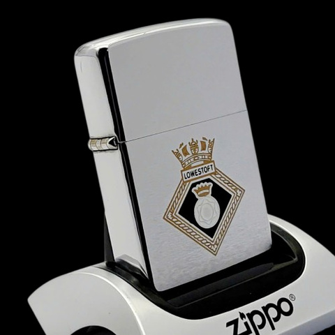 Bật Lửa Zippo Cổ Đồng Khối Mạ Chrome Phay Xước Chủ Đề Ăn Mòn Phủ Sơn Hiếm Gặp Năm 1976 Đời 6 Vạch Sắc ZC480