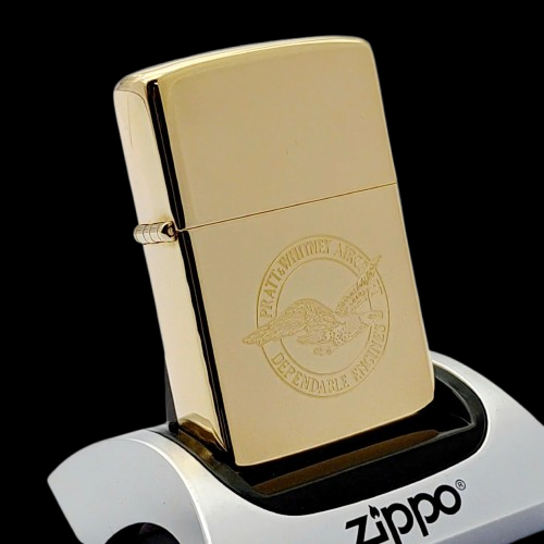 Bật Lửa Zippo Mạ Vàng 18K Gold Plated Chủ Đề Rất Hiếm Gặp, Đời III La Mã Sản Xuất Năm 1987 ZL777