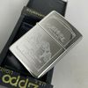 Bật Lửa Zippo Đồng Khối Mạ Chrome Trắng Bóng Chủ Đề Camel Đời XI La Mã Sản Xuất Năm 1995 ZL782