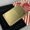 Bật Lửa Zippo Đồng Nguyên Khối Trơn Bóng Bản Vintage Chặt Góc Đầu Bằng Đời IX La Mã Sản Xuất Năm 1993 ZL789