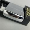 Bật Lửa Zippo Đồng Khối Mạ Chrome Trắng Trơn Phay Xước Chữ Xéo Đời IV La Mã Sản Xuất Năm 1988 ZL785