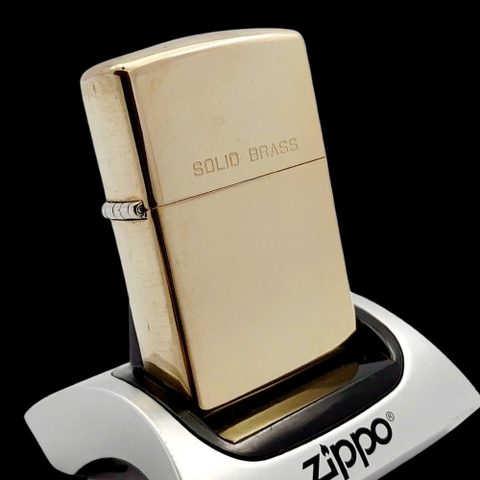 Bật Lửa Zippo Đông Nguyên Khối Solid Brass Trơn Bóng Chu Niên 1932 - 1991 ZL791
