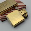 ZIPPO VINTAGE BRASS KHÔNG CHẶT GÓC CHỦ ĐỀ TỔNG THỐNG HOA KỲ RẤT HIẾM ĐỜI V LA MÃ SẢN XUẤT 1989 - ZQH192