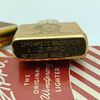 ZIPPO VINTAGE BRASS KHÔNG CHẶT GÓC CHỦ ĐỀ TỔNG THỐNG HOA KỲ RẤT HIẾM ĐỜI V LA MÃ SẢN XUẤT 1989 - ZQH192