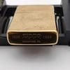 Bật Lửa Zippo Đông Nguyên Khối Solid Brass Trơn Phay Xước Chu Niên 1932 - 1988 ZL790