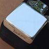 Bật Lửa Zippo Bạc Đúc Nguyên Khối Sterling Đời Cổ Chữ Xéo Năm Thập Niên 1980s ZBU26