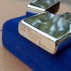 Bật Lửa Zippo Bạc Đúc Nguyên Khối Trơn Bóng Sản Xuất Năm 2003 ZB95