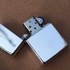 Bật Lửa Zippo Bạc Đúc Nguyên Khối Trơn Bóng Sản Xuất Năm 2003 ZB95