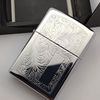Bật Lửa Zippo Cổ Đồng Khối Mạ Chrome Venetian Hoa Văn Ý Cổ Điển Hiếm Gặp Đời XII La Mã Năm 1996 ZL787