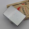Bật Lửa Zippo Cổ Đồng Khối Mạ Chrome Trắng Trơn Phay Xước Đời 4 Vạch Sắc Năm 1978 ZC488