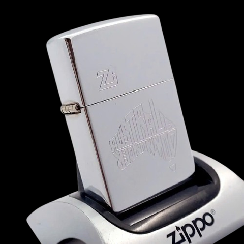 Bật Lửa Zippo Đồng Khối Mạ Chrome Bóng Chủ Đề Ăn Mòn Đời XV La Mã Năm 1999 ZL795