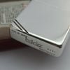Bật Lửa Zippo Bạc Đúc Nguyên Khối Bản Vintage Chặt Góc Trơn Bóng Sản Xuất Năm 1995 ZB97