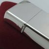 Bật Lửa Zippo Bạc Đúc Nguyên Khối Bản Vintage Chặt Góc Trơn Bóng Sản Xuất Năm 1995 ZB97