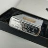 Bật Lửa Zippo Đồng Nguyên Khối Mạ Chrome Trơn Bóng Bản Vinatge Chặt Góc Emblem Liberty Hiếm Gặp Đời IX La Mã Năm 1993 ZL794