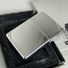 Bật Lửa Zippo Đồng Nguyên Khối Mạ Chrome Trơn Bóng Bản Vinatge Chặt Góc Emblem Liberty Hiếm Gặp Đời IX La Mã Năm 1993 ZL794