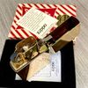 Bật Lửa Zippo Đồng Khối Khắc Ăn Mòn Chủ Đề Nữ Thần Tự Do - Liberty Hiếm Gặp Đời XI La Mã Năm 1995 ZL802