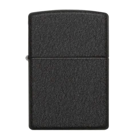 Bật Lửa Zippo Black Crackle Sơn Đen Tĩnh Điện Sần Z347