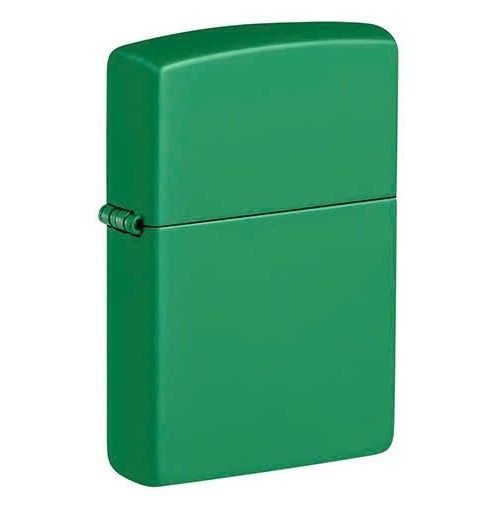 Bật Lửa Zippo Grass Green Matte Sơn Xanh Lá Cây Z348