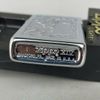Bật Lửa Zippo Đồng Khối Mạ Chrome Khắc Ăn Mòn Chủ Đề Venetian Bản Slim Hiếm Gặp, Sản Xuất Năm 1998 Đời XIV La Mã ZL804