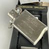 Bật Lửa Zippo Đồng Khối Mạ Chrome Khắc Ăn Mòn Chủ Đề Venetian Bản Slim Hiếm Gặp, Sản Xuất Năm 1998 Đời XIV La Mã ZL804