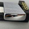 Bật Lửa Zippo Đồng Khối Mạ Chrome Khắc Ăn Mòn Chủ Đề Venetian Bản Slim Hiếm Gặp, Sản Xuất Năm 1987 Đời III La Mã ZL803