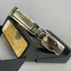 Bật Lửa Zippo Đồng Khối Mạ Chrome Khắc Ăn Mòn Chủ Đề Venetian Bản Slim Hiếm Gặp, Sản Xuất Năm 1987 Đời III La Mã ZL803