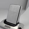 Bật Lửa Zippo Đồng Khối Mạ Chrome Khắc Ăn Mòn Chủ Đề Venetian Hiếm Gặp, Sản Xuất Năm 1991 Đời VII La Mã ZL799