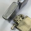 Bật Lửa Zippo Cổ 3 Chấu Vỏ Ruột Niken  ( full Nikel ) Đời Mộc Đáy 3 Hàng Chữ Năm 1946 Đã Qua Sử Dụng Cực Hiếm ZQHU69