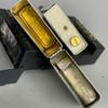Bật Lửa Zippo Đồng Khối Mạ Chrome Trắng Trơn Bóng Logo Cảnh Sát Đời XIV La Mã Năm 1998 ZL808