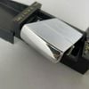 Bật Lửa Zippo Đồng Khối Mạ Chrome Trắng Trơn Bóng Logo Cảnh Sát Đời XIV La Mã Năm 1998 ZL808