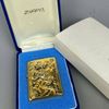 BẬT LỬA ZIPPO XUẤT NHẬT MẠ VÀNG 22K LONG HỔ TRANH CHÂU BẢN LIMITED RẤT HIẾM ĐỜI XII LA MÃ SẢN XUẤT NĂM 1996 - ZN92