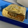 BẬT LỬA ZIPPO XUẤT NHẬT MẠ VÀNG 22K LONG HỔ TRANH CHÂU BẢN LIMITED RẤT HIẾM ĐỜI XII LA MÃ SẢN XUẤT NĂM 1996 - ZN92