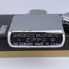 Bật Lửa Zippo Đồng Khối Mạ Chrome Vintage Chặt Góc Phay Xước Trơn 2 Mặt Đời VIII La Mã Năm 1992 ZL809