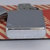 Bật Lửa Zippo Đồng Khối Mạ Chrome Vintage Chặt Góc Trắng Bóng Trơn 2 Mặt Hiếm Gặp Đời II La Mã Không Mộc Tháng Năm 1986 ZL810