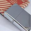 Bật Lửa Zippo Đồng Khối Mạ Chrome Vintage Chặt Góc Trắng Bóng Trơn 2 Mặt Hiếm Gặp Đời II La Mã Không Mộc Tháng Năm 1986 ZL810