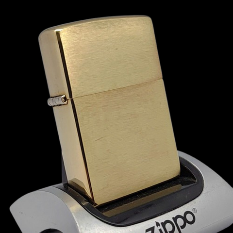 Bật Lửa Zippo Đồng Khối Trơn Phay Xước Đời XV La Mã Năm 1999 ZL826