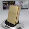 Bật Lửa Zippo Đồng Khối Trơn Phay Xước Đời XV La Mã Năm 1999 ZL826