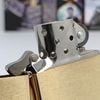 Bật Lửa Zippo Đồng Khối Trơn Phay Xước Đời XV La Mã Năm 1999 ZL826