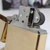 Bật Lửa Zippo Đồng Khối Trơn Phay Xước Đời XV La Mã Năm 1999 ZL826