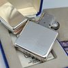Bật Lửa Zippo Bạc Đúc Nguyên Khối Trơn Bóng Sản Xuất Năm 1994 ZB98