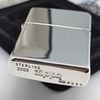 Bật Lửa Zippo Bạc Đúc Nguyên Khối Trơn Bóng Sản Xuất Năm 2003 ZBU27