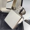Bật Lửa Zippo Bạc Đúc Nguyên Khối Trơn Bóng Sản Xuất Năm 2003 ZBU27