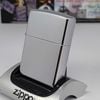 Bật Lửa Zippo Đồng Khối Mạ Chrome Trắng Trơn Bóng Đời XII La Mã Năm 1996 ZL758