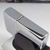 Bật Lửa Zippo Đồng Khối Mạ Chrome Trắng Trơn Bóng Đời XII La Mã Năm 1996 ZL758