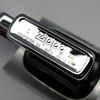 Bật Lửa Zippo Đồng Khối Mạ Chrome Trắng Trơn Phay Xước Đời VIII La Mã Năm 1992 ZL817