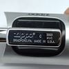 Bật Lửa Zippo Đồng Khối Mạ Chrome Trắng Trơn Phay Xước Đời XVI La Mã Năm 2000 ZL819