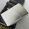 Bật Lửa Zippo Đồng Khối Mạ Chrome Trắng Bóng Logo Cảnh Sát Đời XII La Mã Năm 1996 ZL825