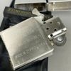 Bật Lửa Zippo Đồng Khối Mạ Chrome Trắng Bóng Logo Cảnh Sát Đời XII La Mã Năm 1996 ZL825