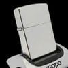Bật Lửa Zippo Bạc Đúc Nguyên Khối Trơn Bóng Sản Xuất Năm 2003 ZBU27